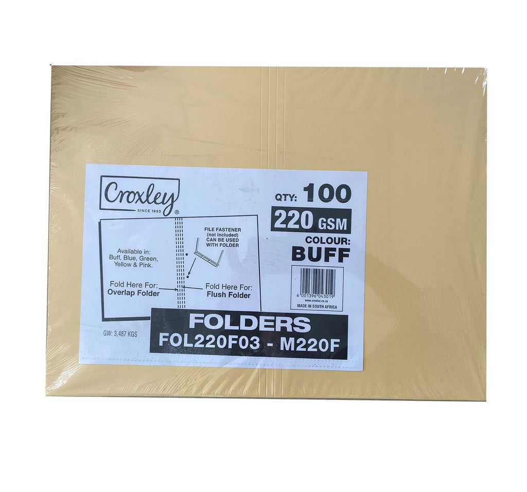 Manila Folders A4 - Box of 100